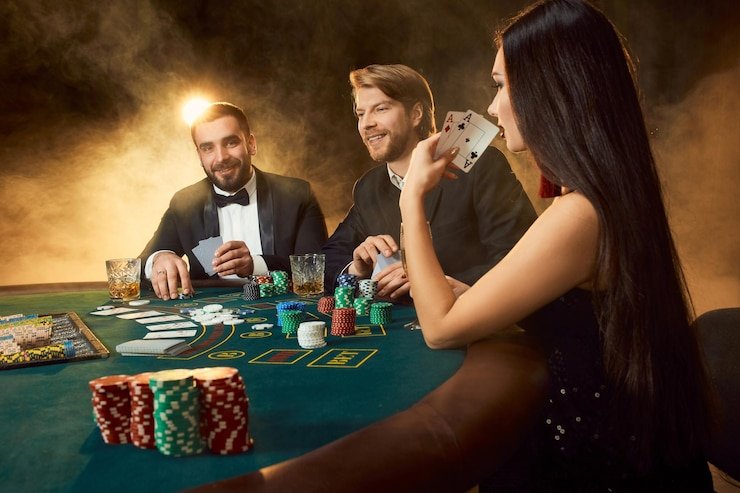 Kartu domino Bandar Ceme di meja mujur 505 dengan nilai titik yang jelas terlihat